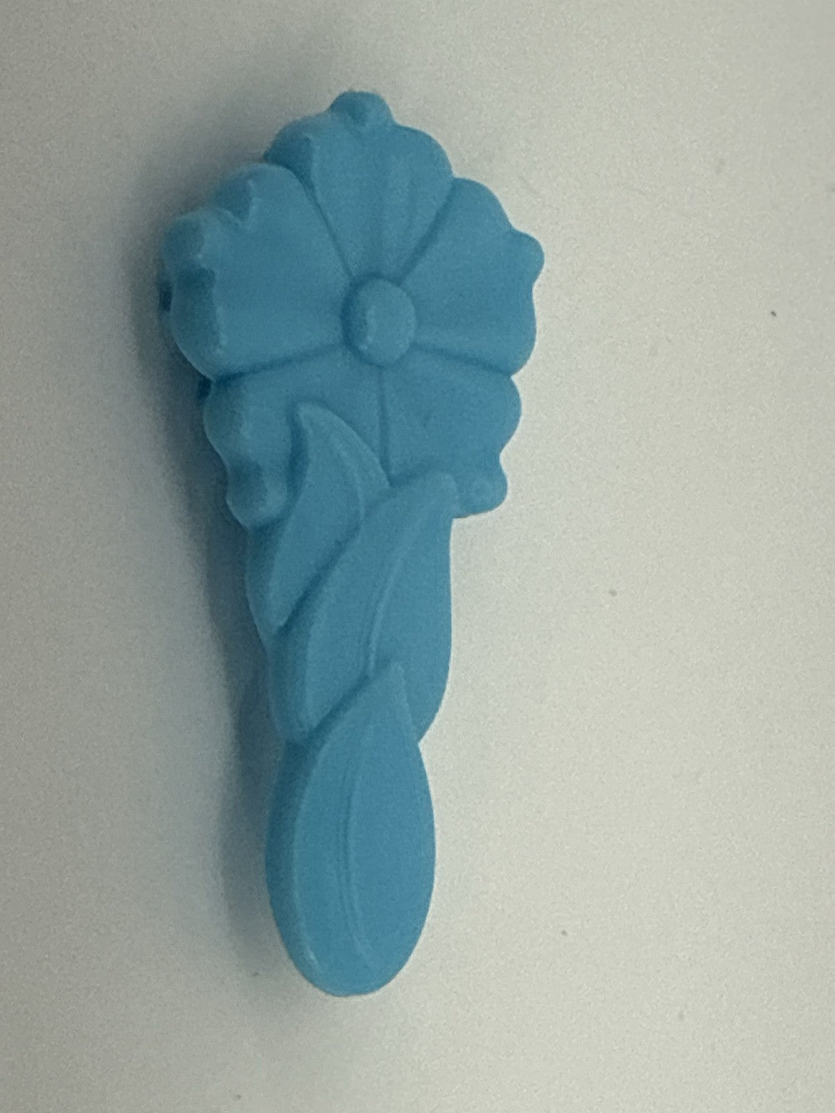 MLP G1 My Little Pony Blue Flower Brush Accessory
