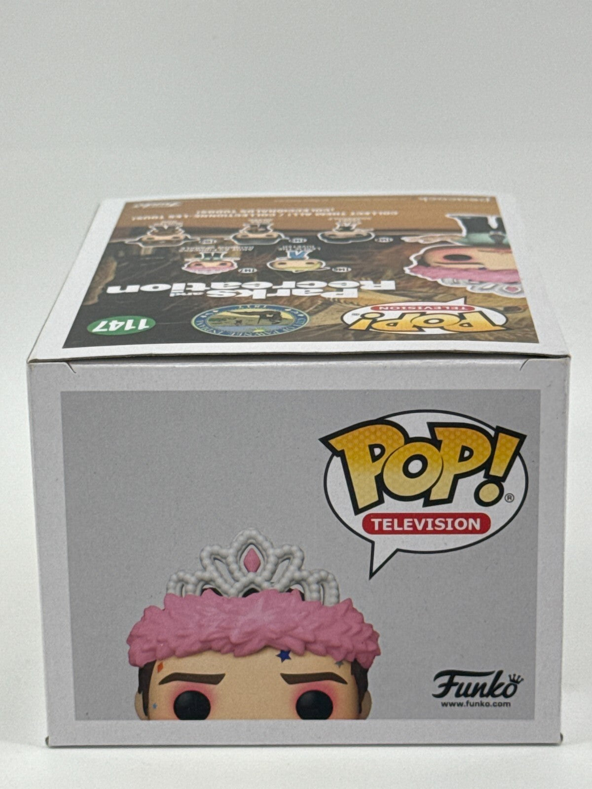 Funko Pop 1147 Parks and Rec Andy Princess Rainbow Sparkle Vinyl Figure NEW