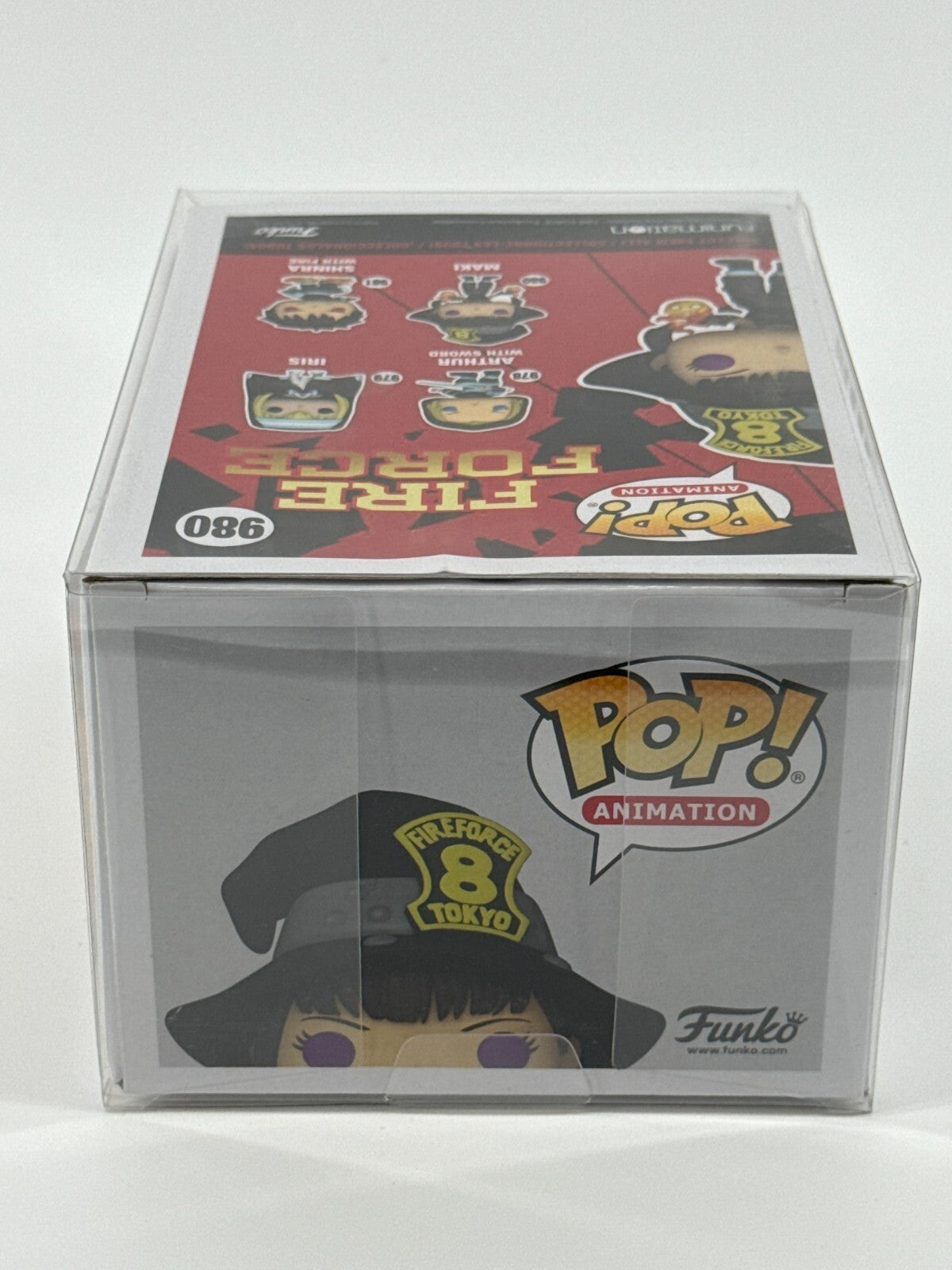 Funko Pop Fire Force Lot of 3 Set #978 980 981 Arthur Maki Shinra Vinyl Figures