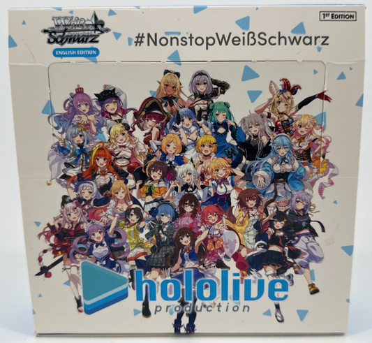 Weiss Schwarz Hololive Vol 2 Booster Box English 1st Ed Sealed TCG SSP SP SR HTF