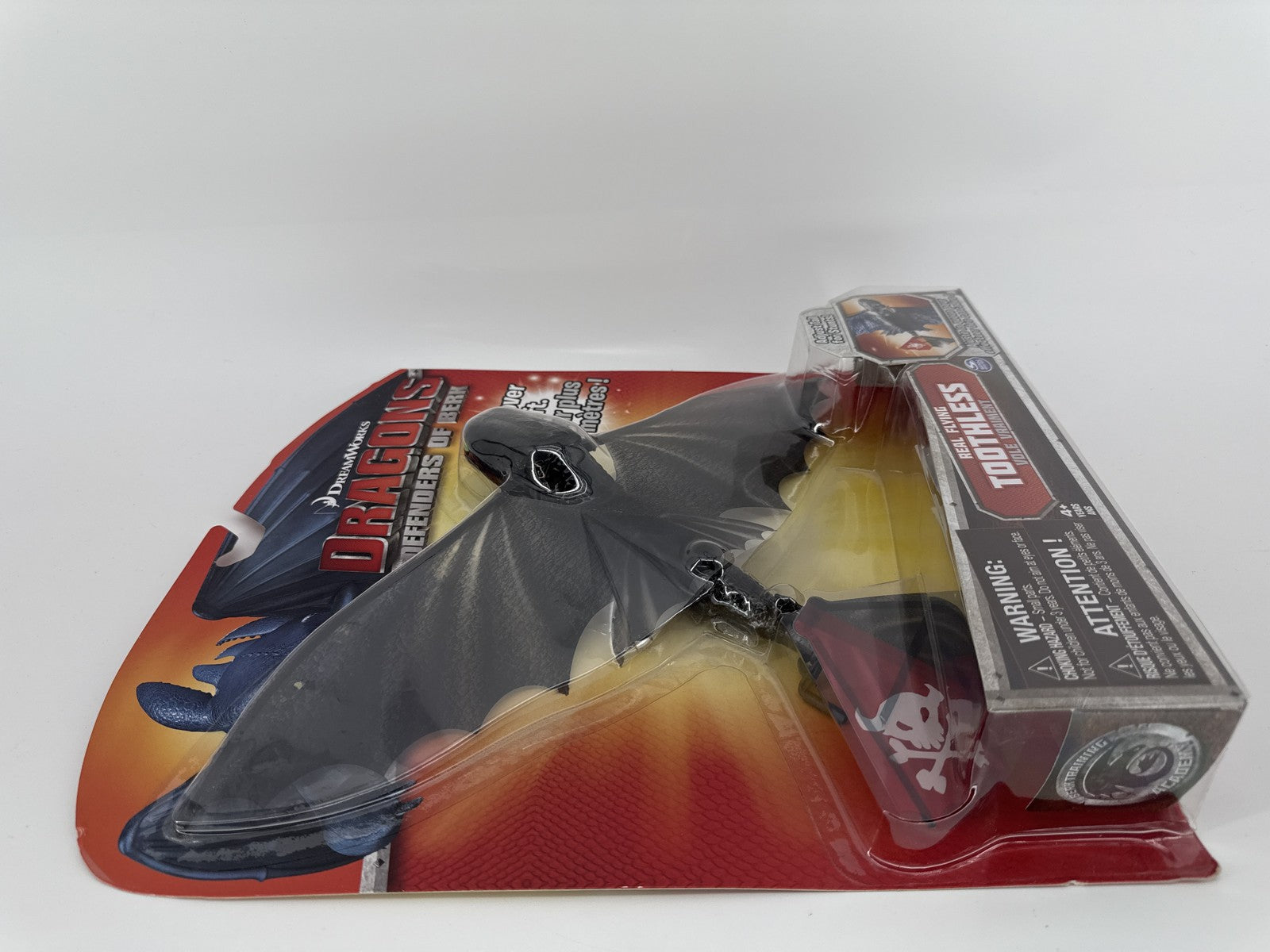 Dreamworks Dragons Defenders Of Berk Real Flying Toothless Figure Spin Master
