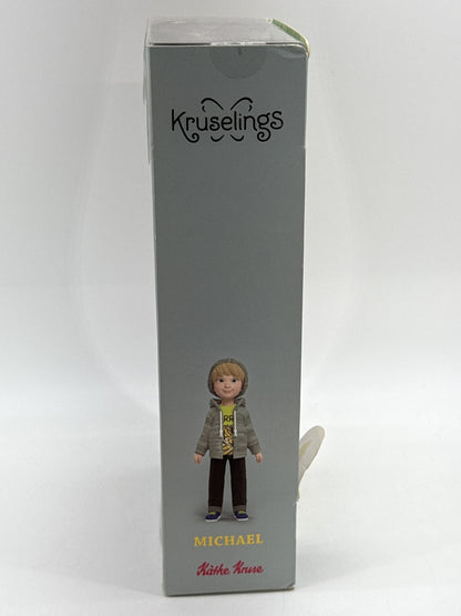 Käthe Kruse Michael Doll Multicolor Inch Plastic Poseable Unisex Children NRFB
