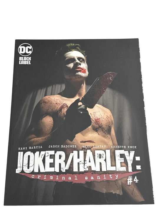 DC Comics Joker/Harley Criminal Sanity #4 Black Label Joker Harley Comic Book