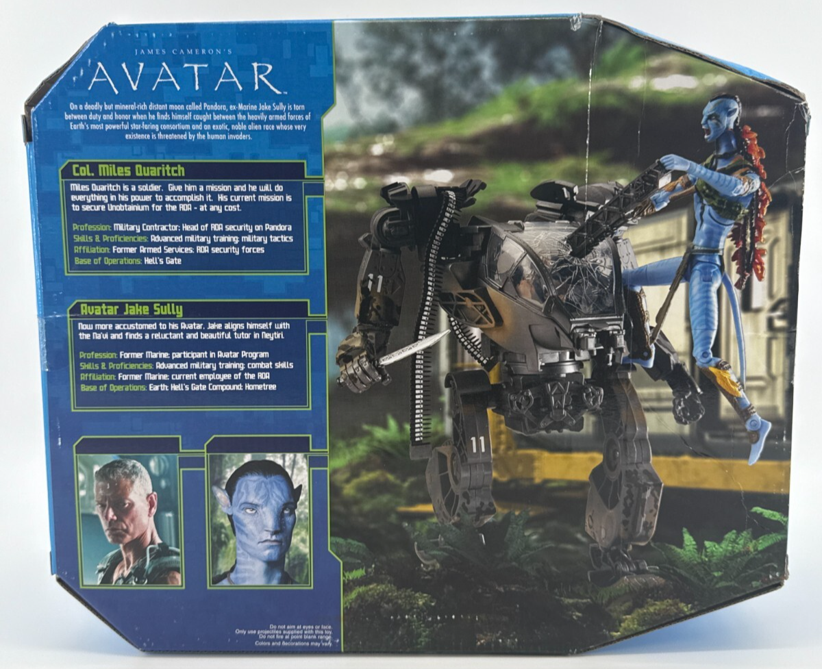 Avatar Final Battle Jake Sully vs Col Quaritch 2010 Mattel SDCC Exclusive MIB
