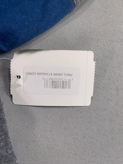 Edmonton Oilers New Era 5th & Ocean Womens Fleece Scoop Neck Pullover Sweatshirt