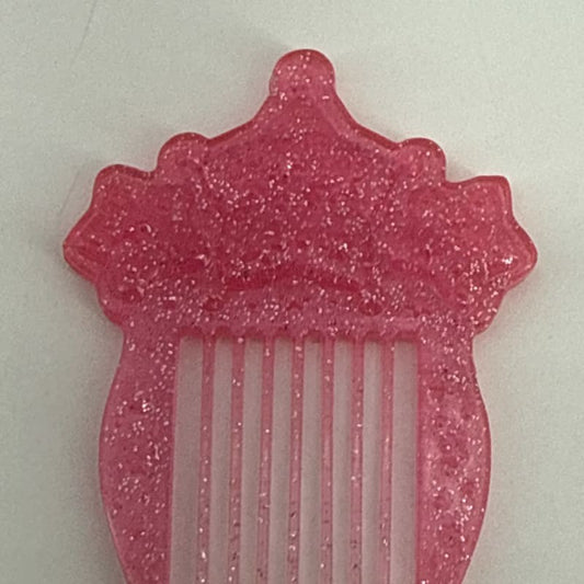 MLP G1 Pink Glitter Star Pick Comb