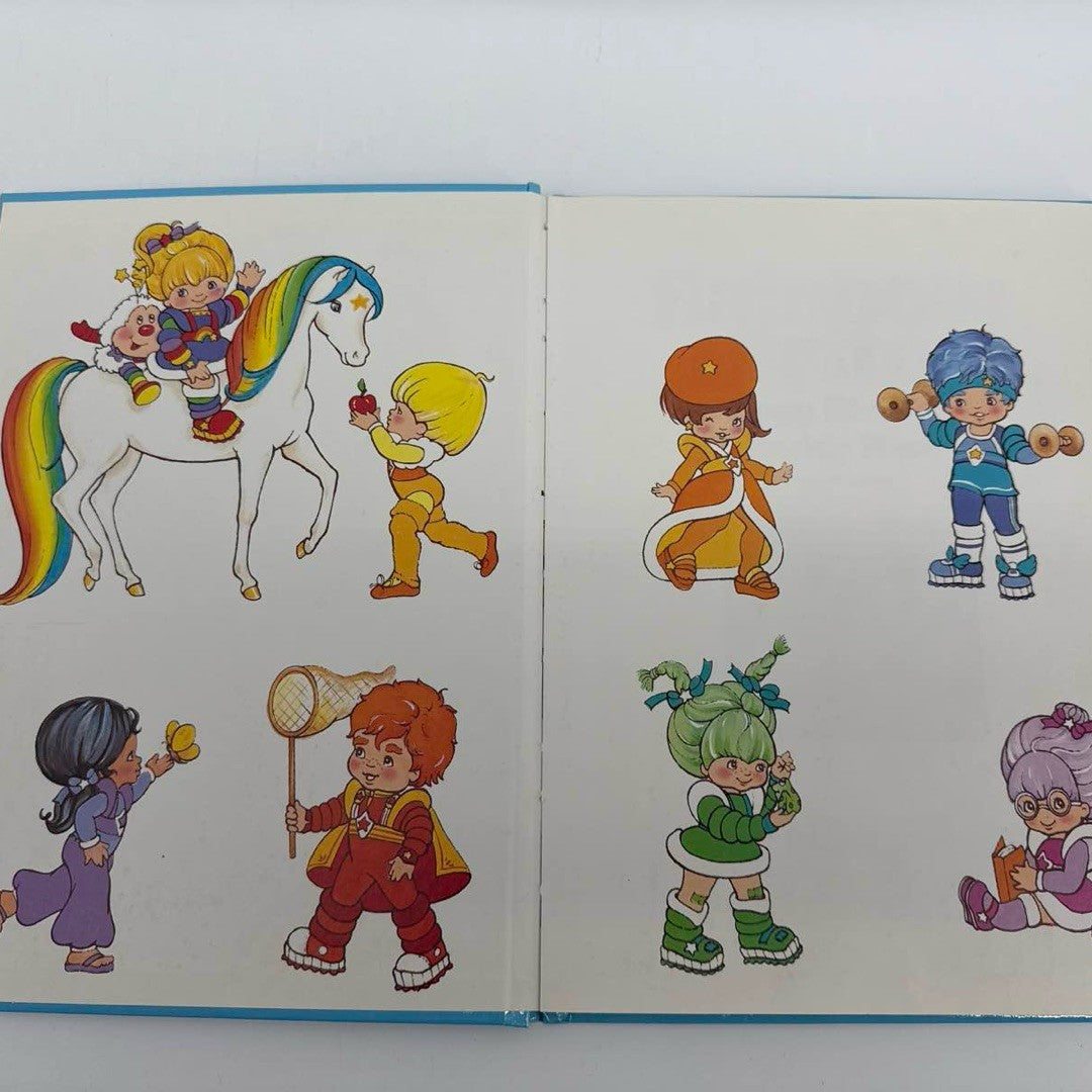 1984 Rainbow Brite Happy Birthday Buddy Blue Golden Book