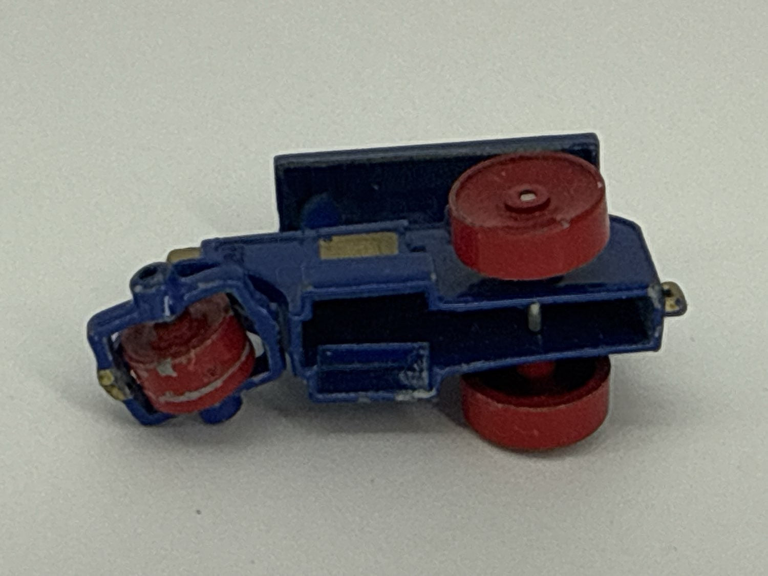 ERTL McCormick Farmall 350 Diecast Tractor & Blue Steamroller Toy Lot