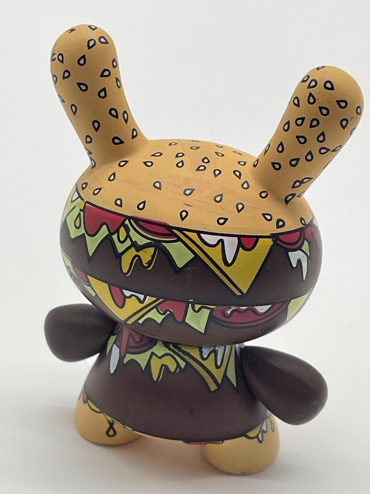 Kidrobot Dunny 3" TWELVE CAR PILEUP Burger Designer Vinyl Figure Series 4 2007