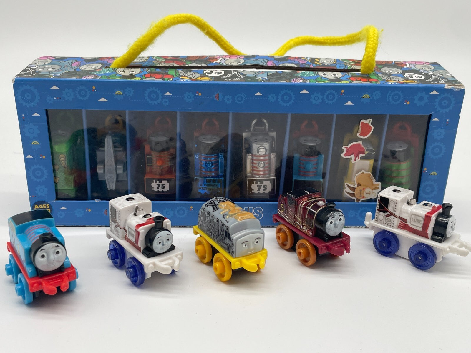 Thomas & Friends TrackMaster MINIS Lot of 13 Trains w/ Case Fisher Price