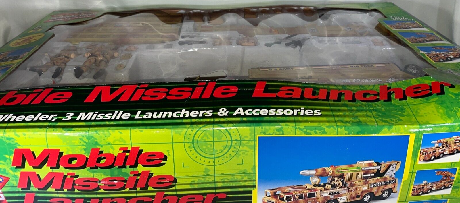 Elite Operations Military Mobile Missile Launcher Playset - 8-Wheeler - 3 Launch