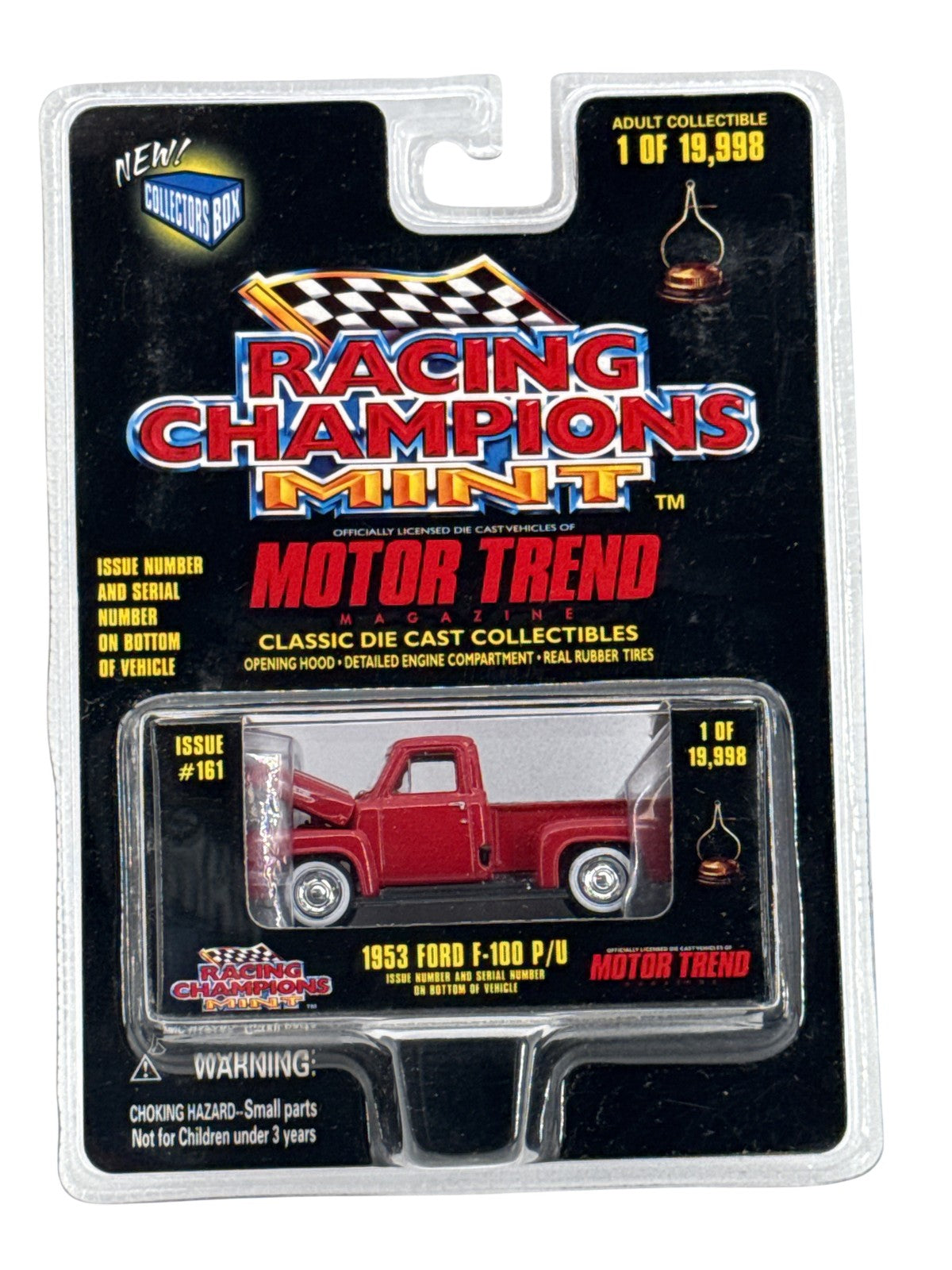 Vintage Racing Champions Mint 1953 Ford F-100 Truck Diecast 1:64 Motor Trend New