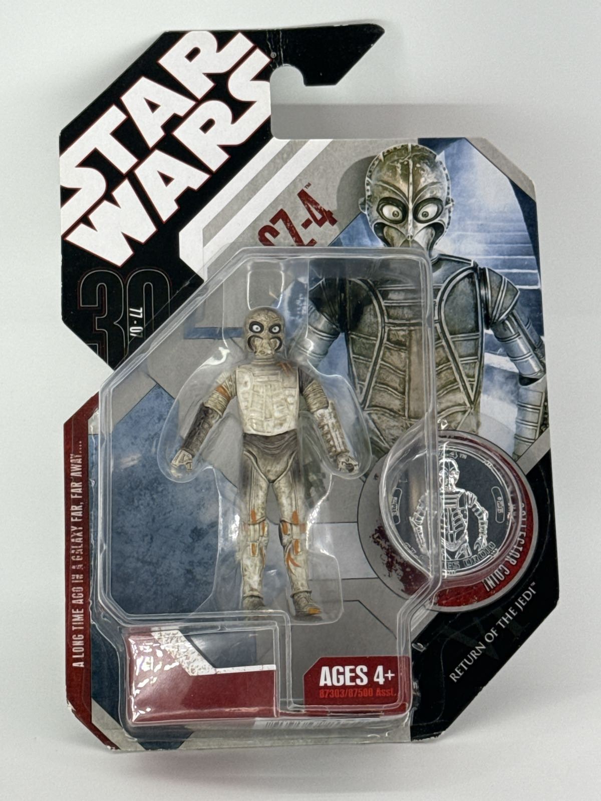 Star Wars 30th Anniversary CZ-4 Droid 3.75" Action Figure w/ Coin 2007 ROTJ #26