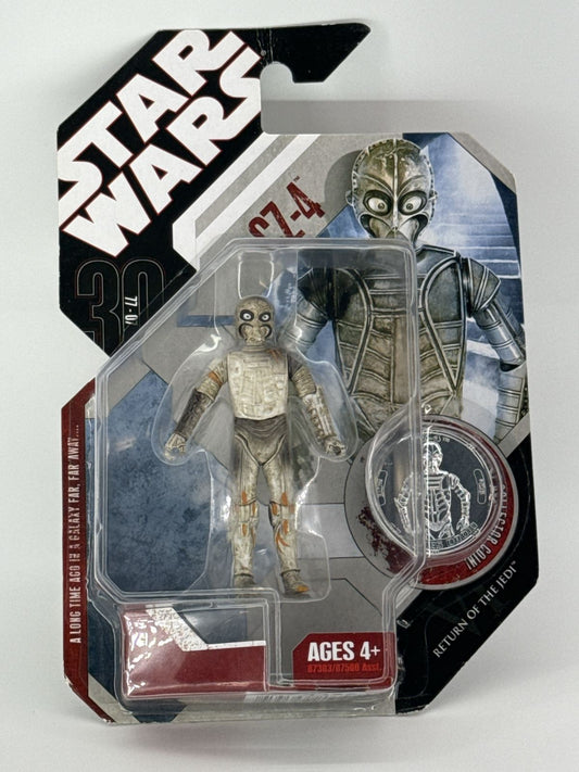 Star Wars 30th Anniversary CZ-4 Droid 3.75" Action Figure w/ Coin 2007 ROTJ #26