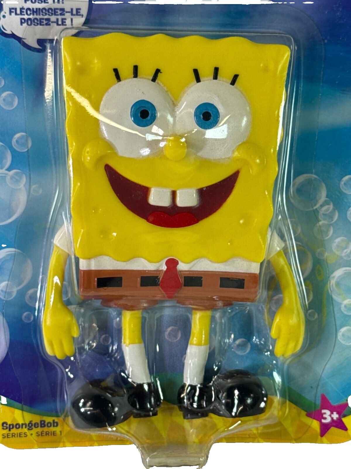 FlexFigs SpongeBob SquarePants Series 1 5" Bendable Poseable Figure TCG 55215