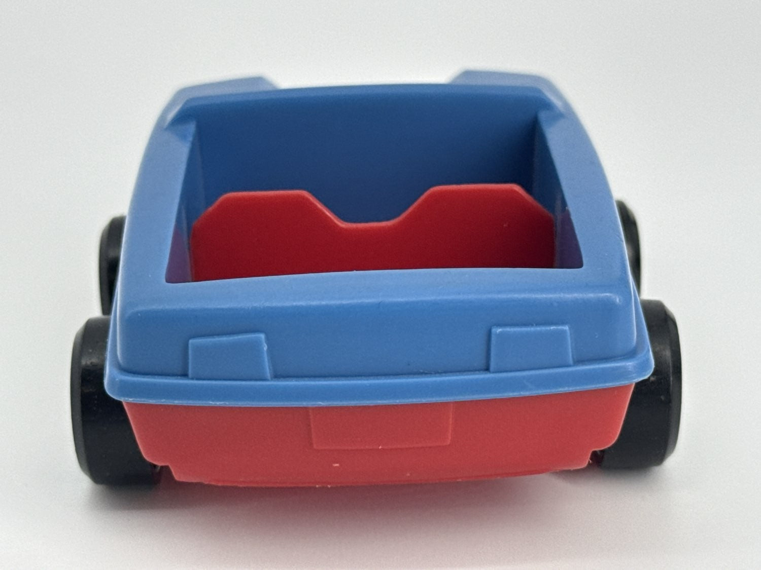 1974 Playskool Familiar Places #480 Red Blue Car Toy Block People