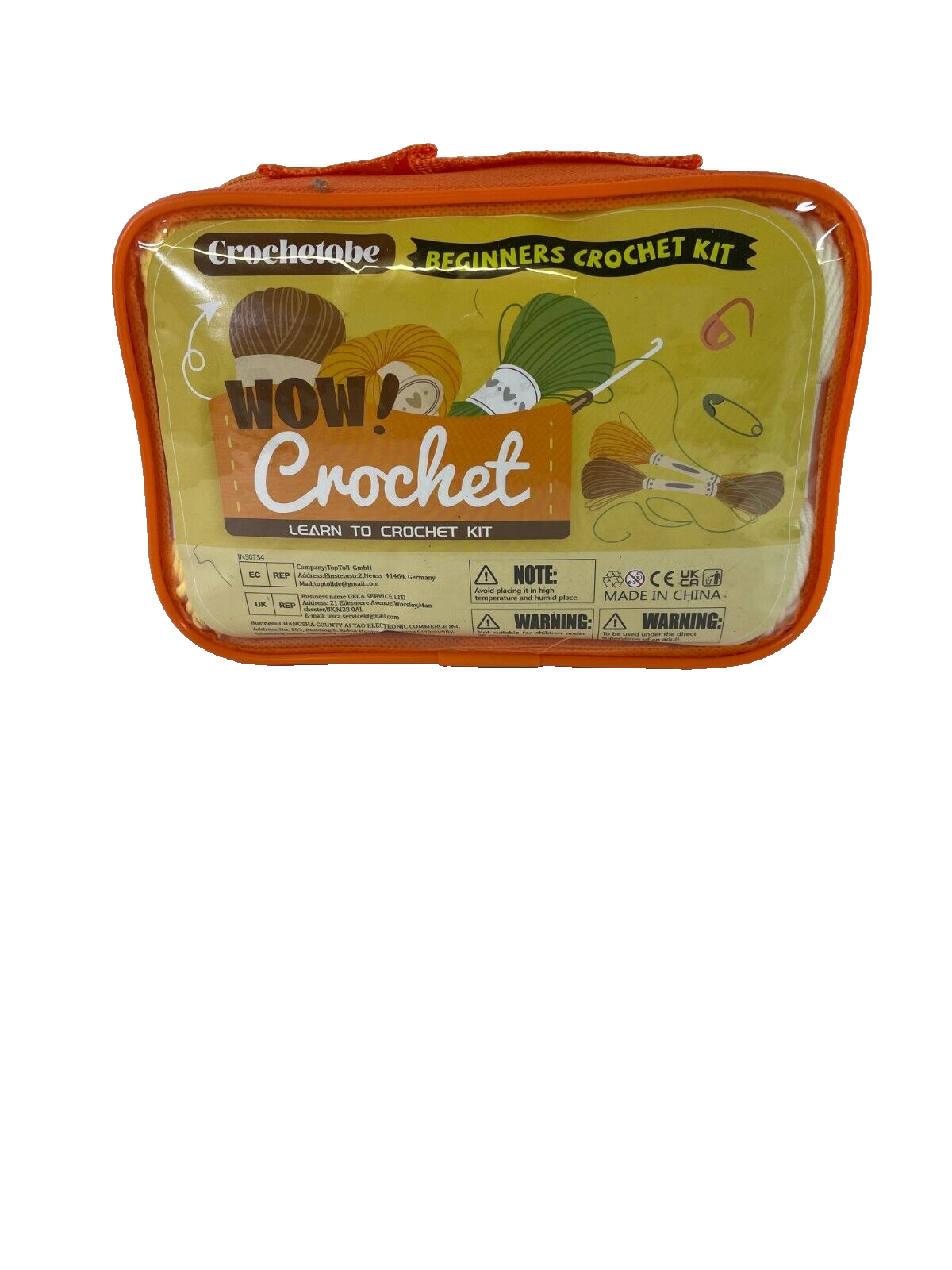 Crochetobe Beginner Crochet Kit – Duck Family Amigurumi DIY Set 🦆