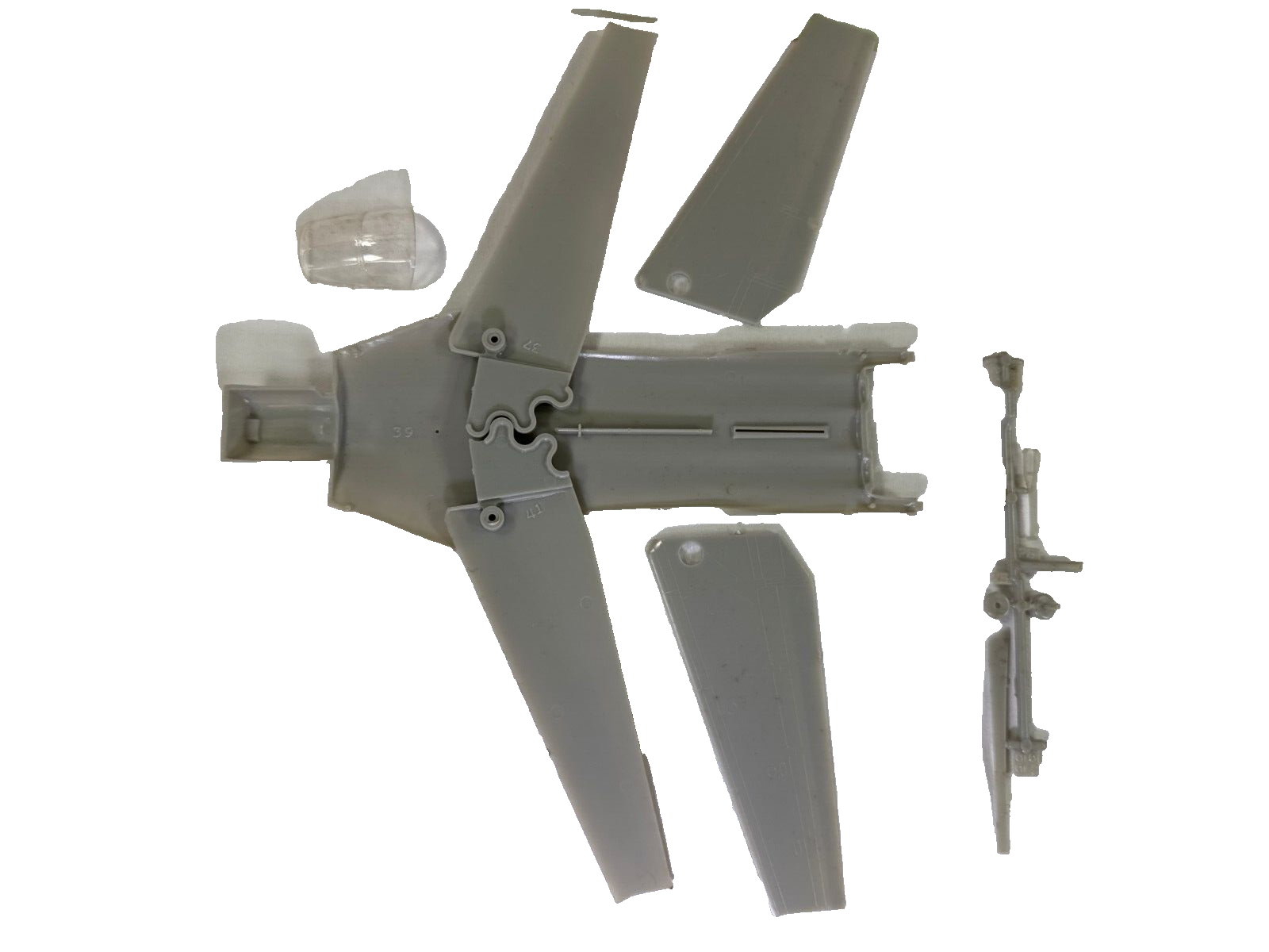 Revell F-111 TFX Tactical Fighter 1/72 Model Kit 1965 Vintage Swing-Wing USAF