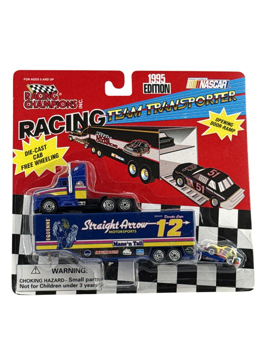 Vintage 1995 Racing Champions NASCAR Team Transporter #12 Derrike Cope New