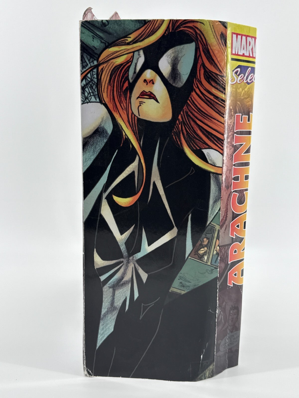 Marvel Select Arachne Spider-Woman Action Figure Diamond 2006 w/ Hydra Base