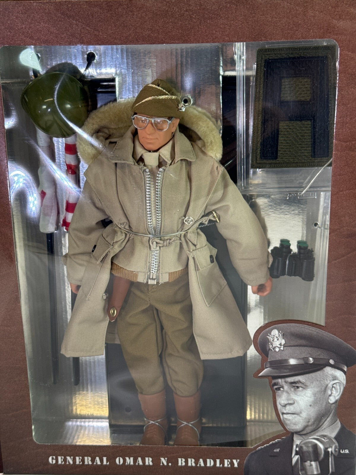 GI Joe Classic Gen. Omar Bradley 12" Figure 1998 Hasbro WWII Commander New MIB