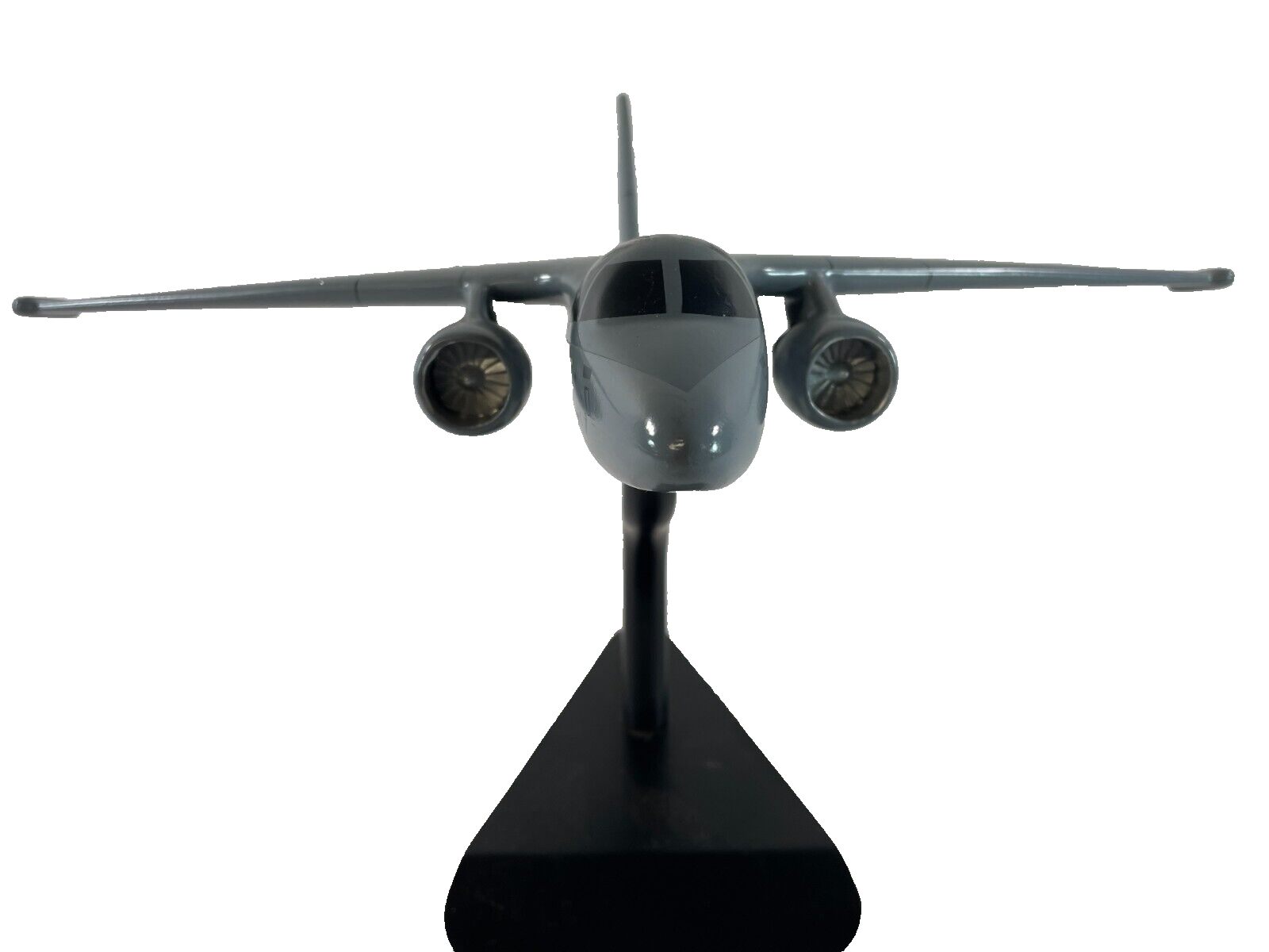 US Navy S-3B Viking 12” Wooden Model Airplane Gray Desk Display Collectible