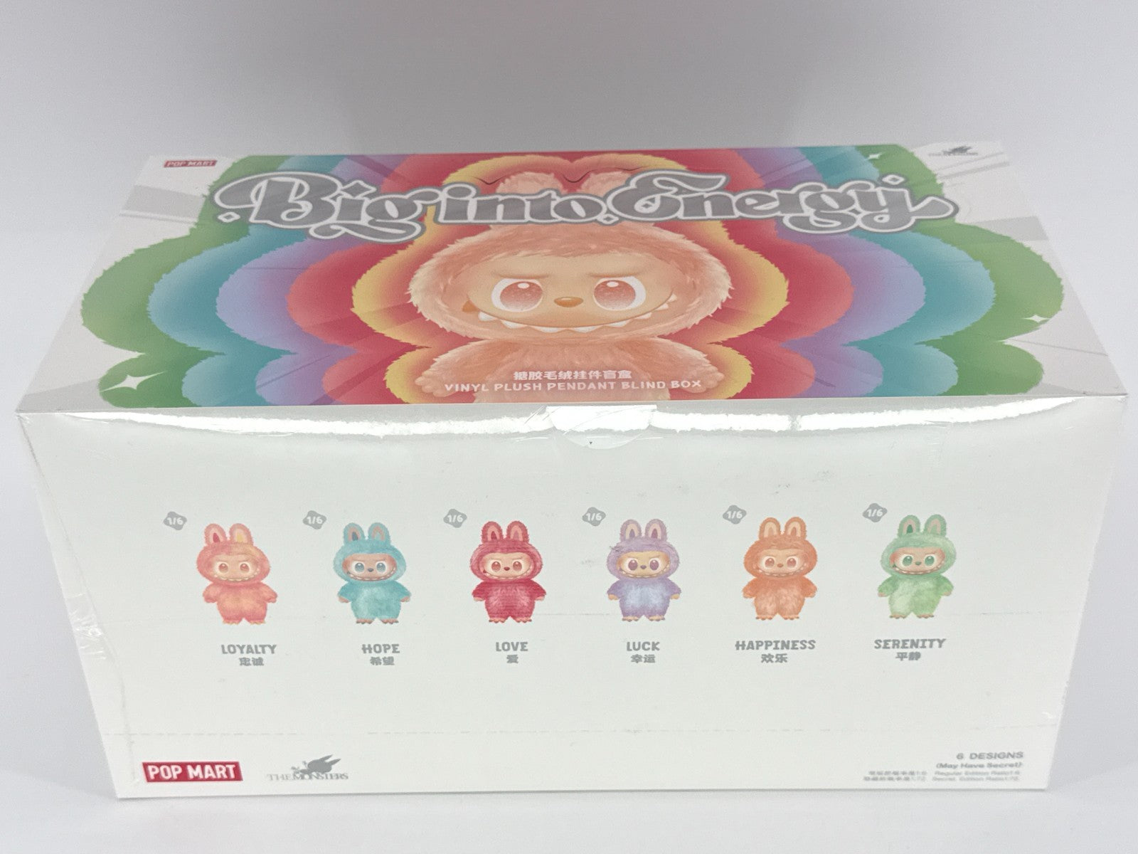 POPMART Labubu The Monsters Big Into Energy Sealed 6pc Blind Box Vinyl Figures