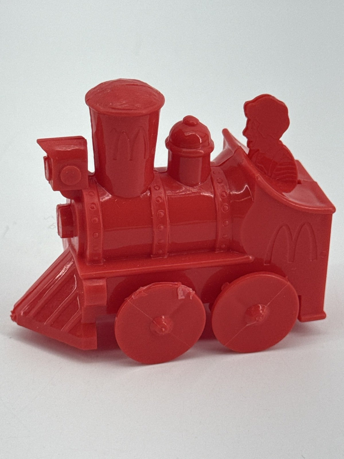 1994 McDonald's Ronald McDonald Happy Meal Train Car Red Engine