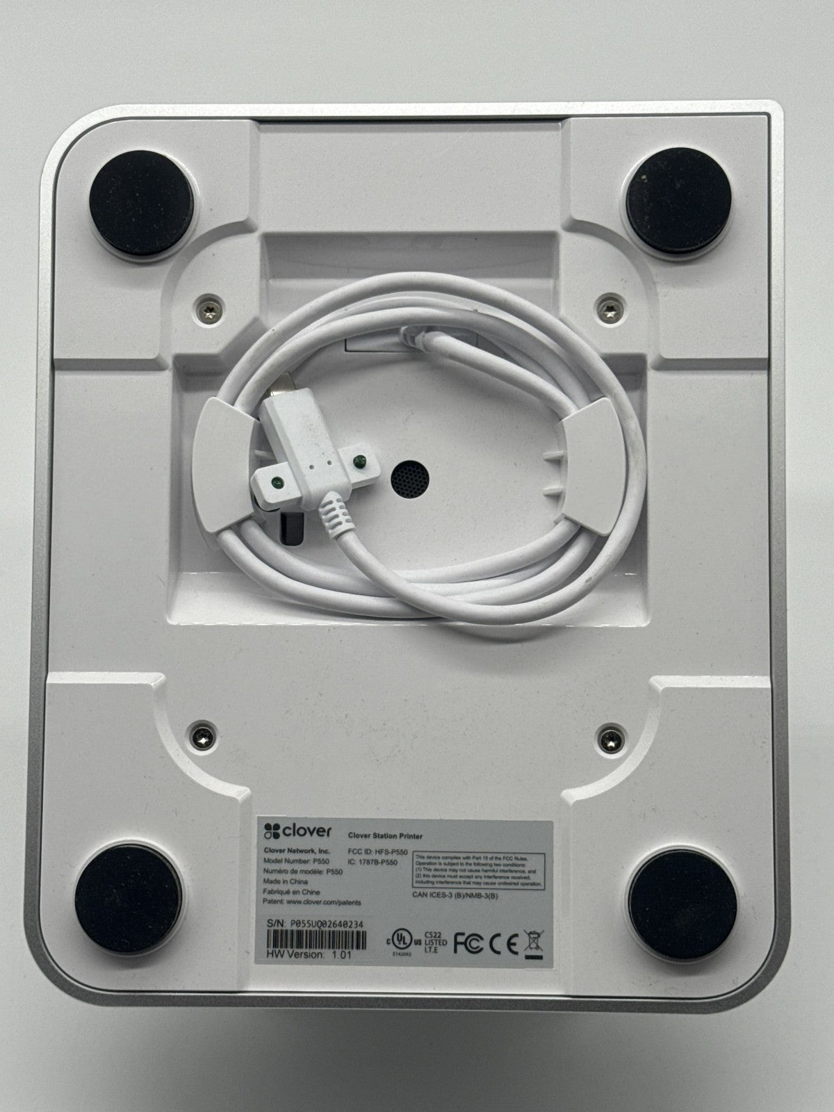 Clover POS Station C500 Printer P550 Kit H500 Bundle w/ Cash Drawer READ