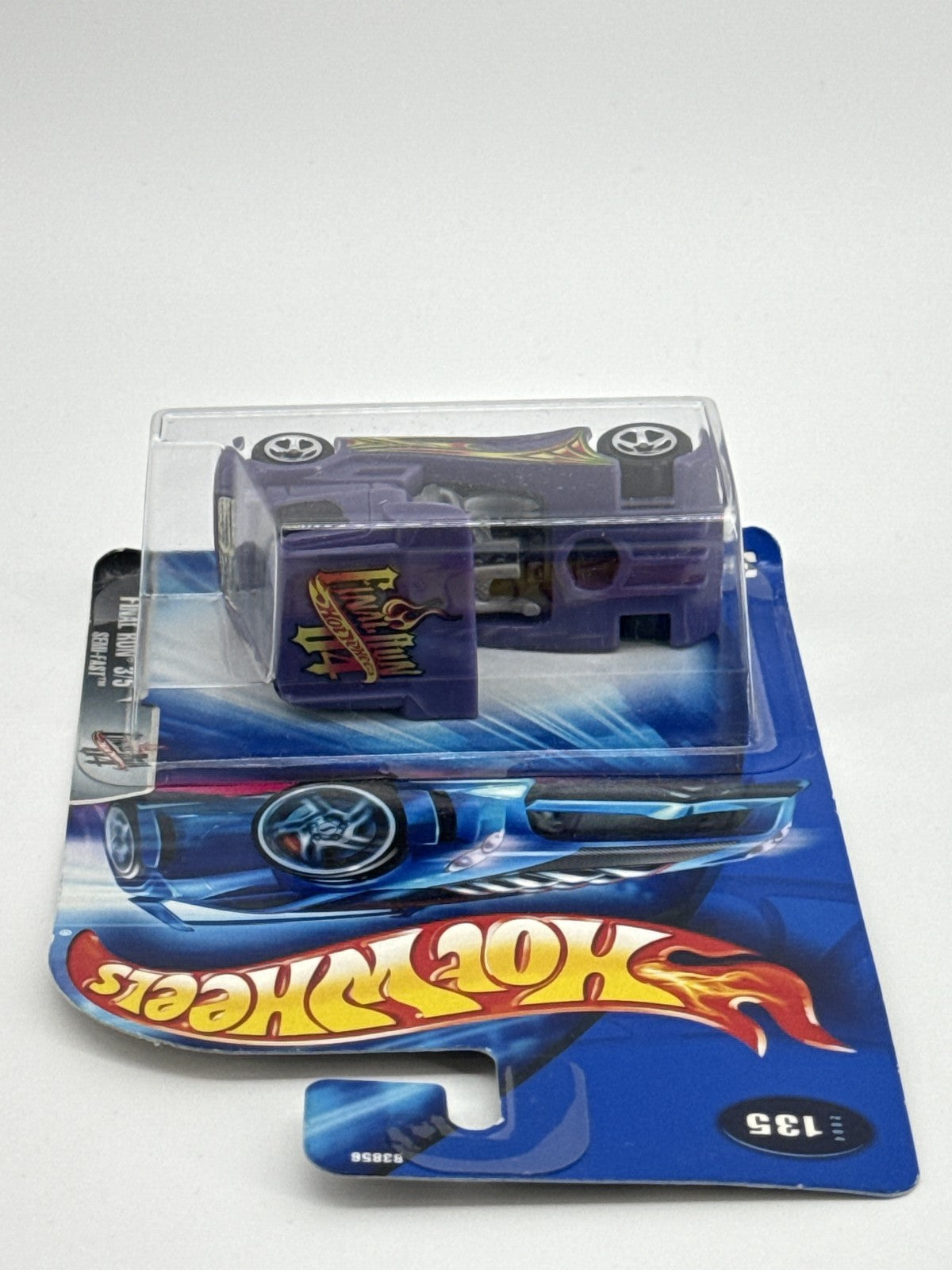 Vintage 2004 Hot Wheels Final Run Semi-Fast Purple Diecast Truck New Sealed