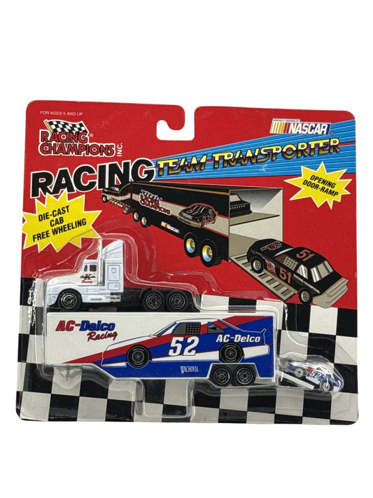 Vintage Racing Champions NASCAR Team Transporter AC Delco #52 Diecast New 1994