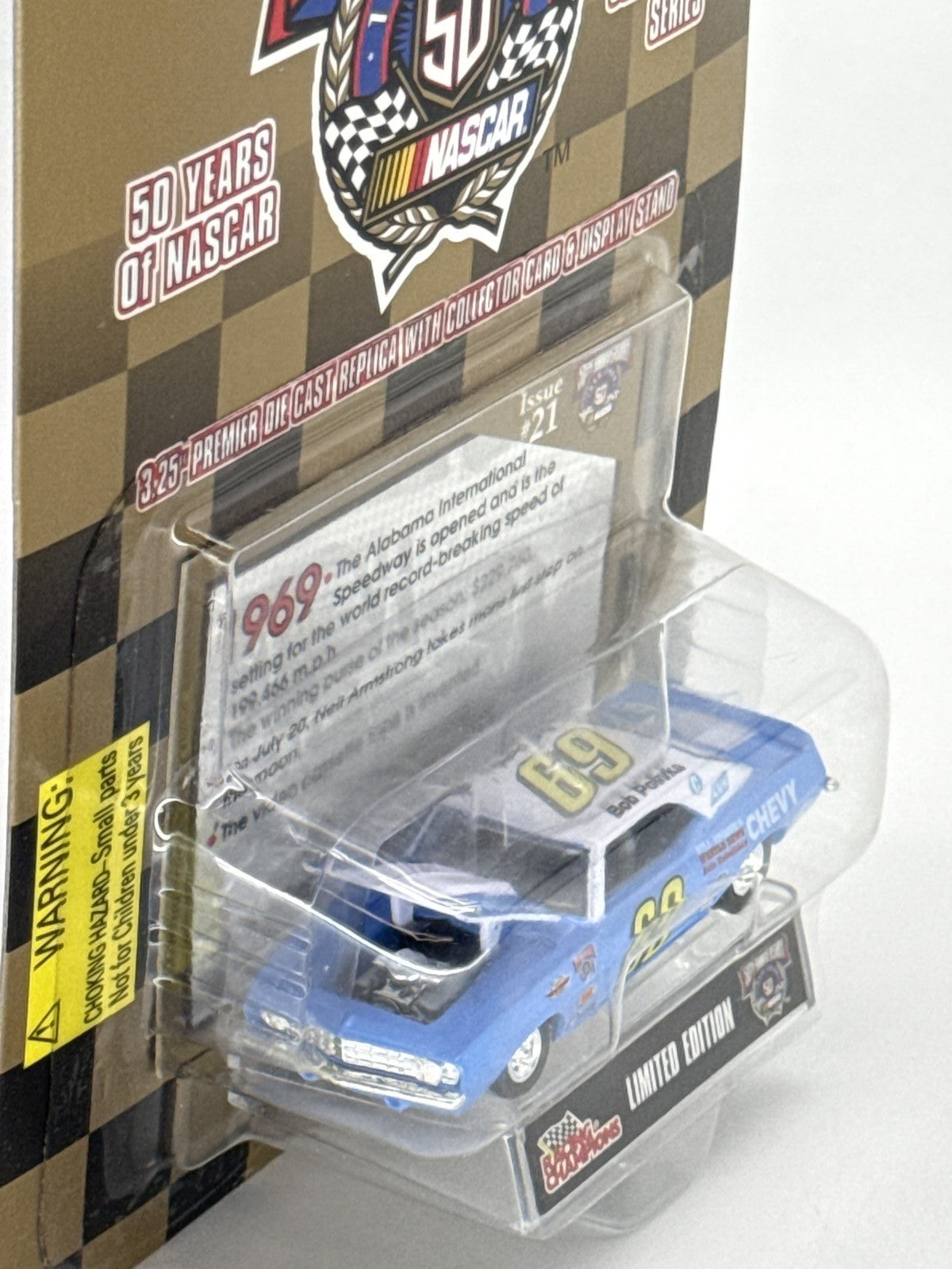 1969 NASCAR Racing Champions 50th Anniv. Chevy Diecast Issue #21
