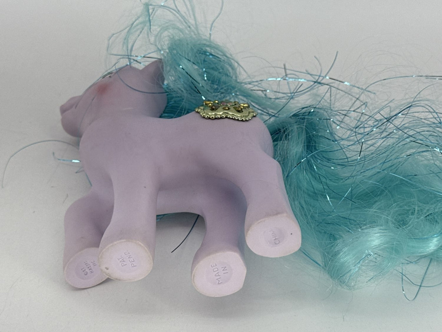 1987 MLP G1 Princess Sparkle Amethyst Unicorn