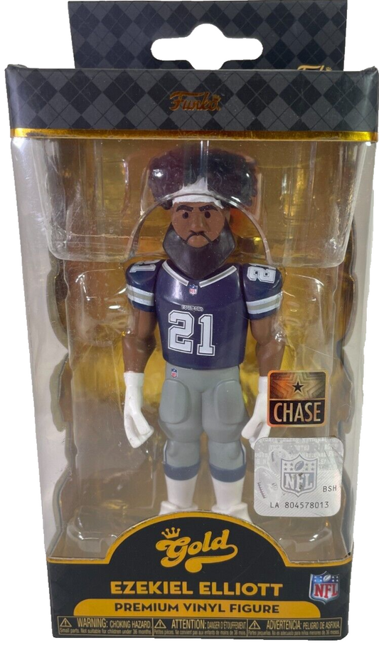 Funko Gold NFL Ezekiel Elliott Chase Variant – 5” Premium Vinyl Figure 1947