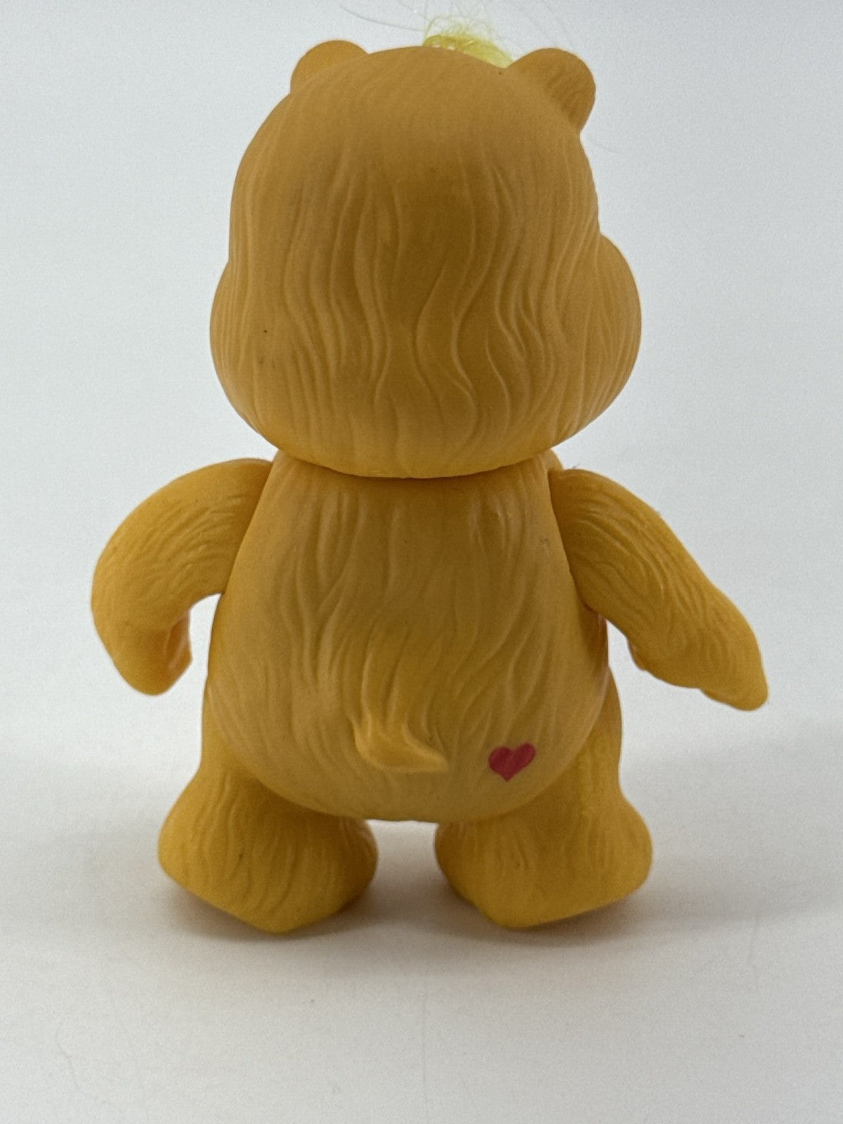 1983 Kenner Care Bear Birthday Bear Yellow Cupcake Poseable PVC Figure
