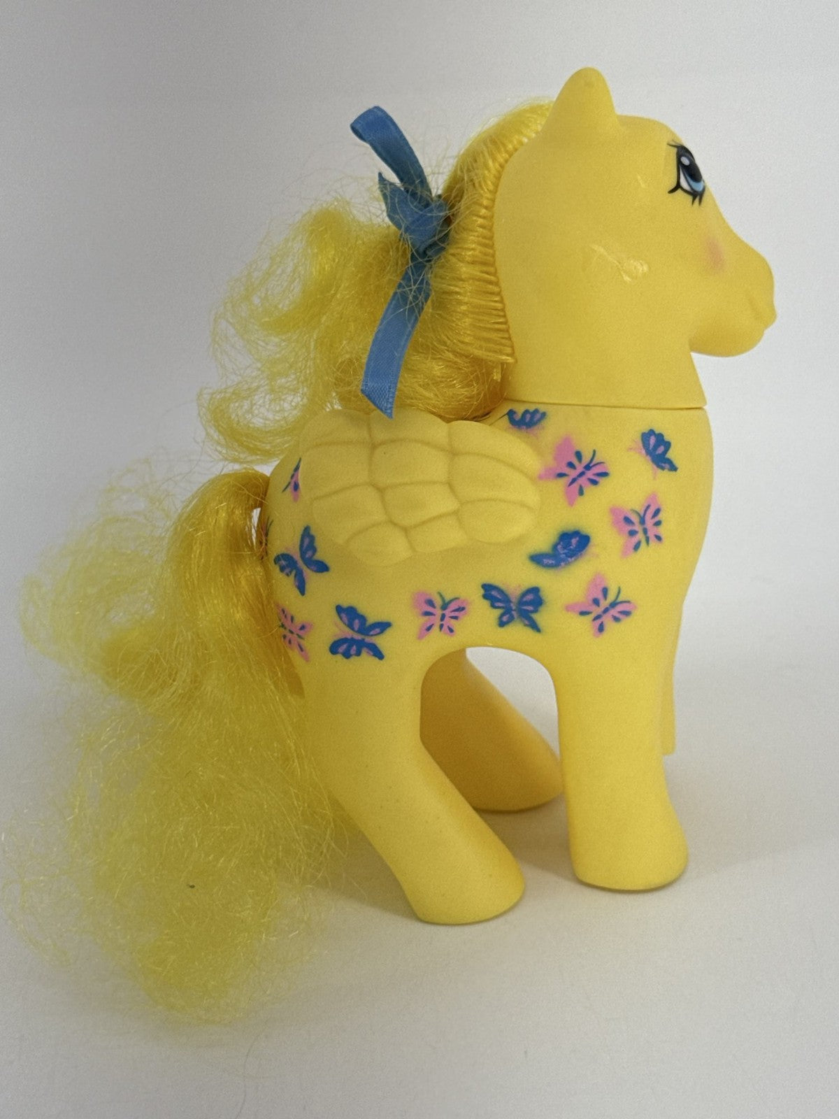 MLP G1 1987 Dancing Butterflies Pegasus Yellow