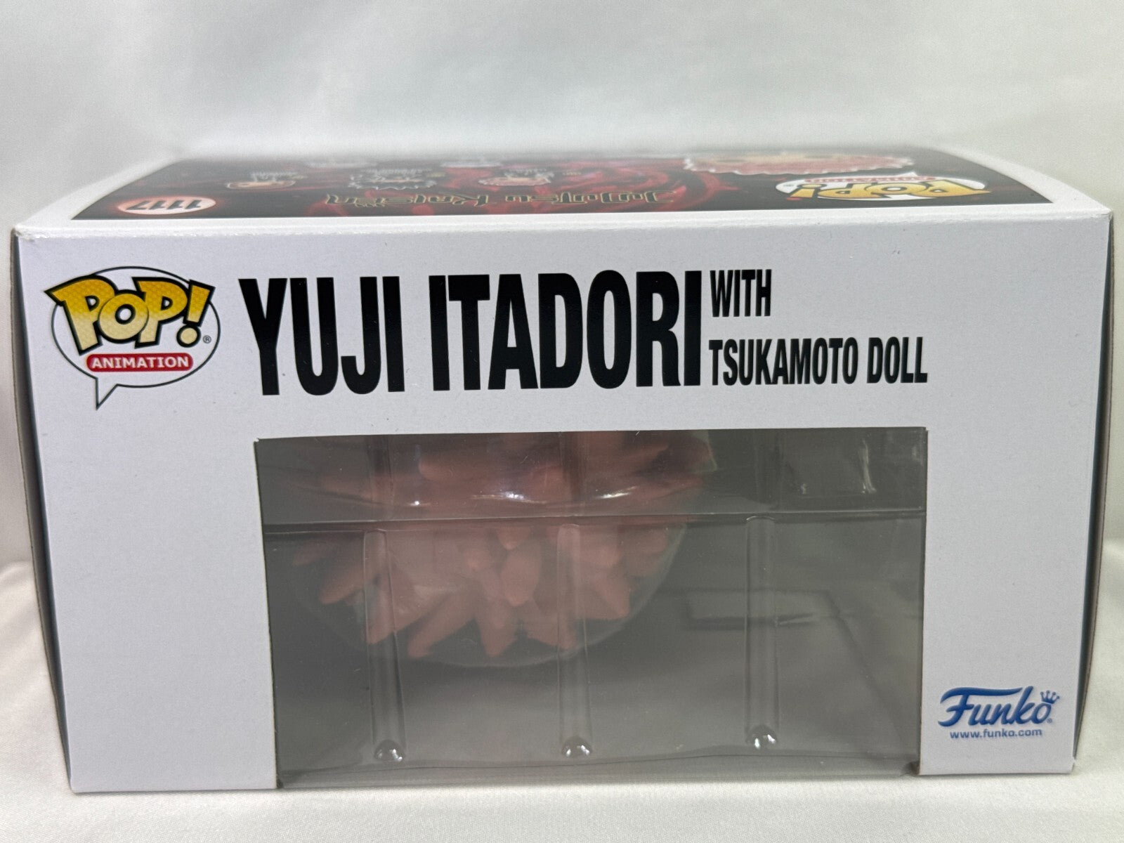 Yuji Itadori with Tsukamoto Doll Funko Pop #1117 Jujutsu Kaisen FYE Exclusive