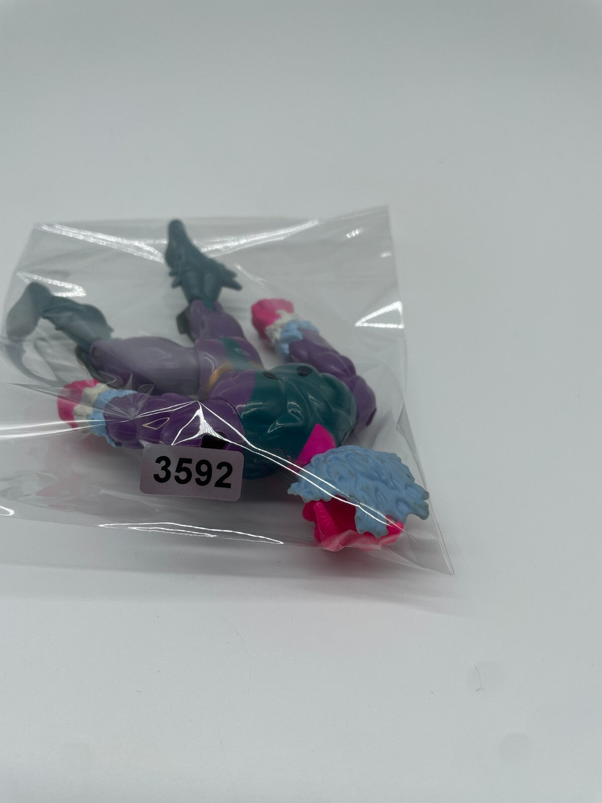 1996 Marvel Ghost Rider Zarathos Action Figure ToyBiz 5” Purple Demon VTG Loose
