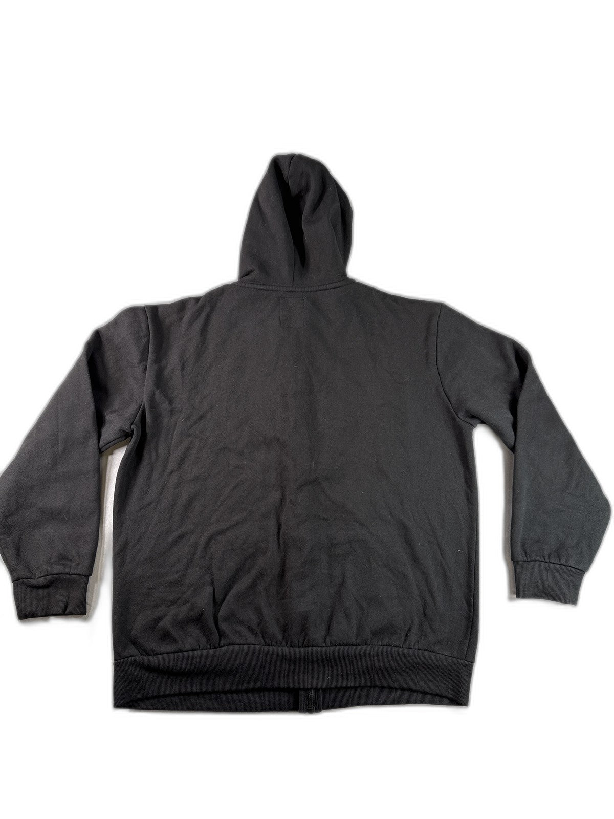 Ecko Unltd Rhino Graphic Zip Up Hoodie XL Black Cotton Streetwear Long Y2K