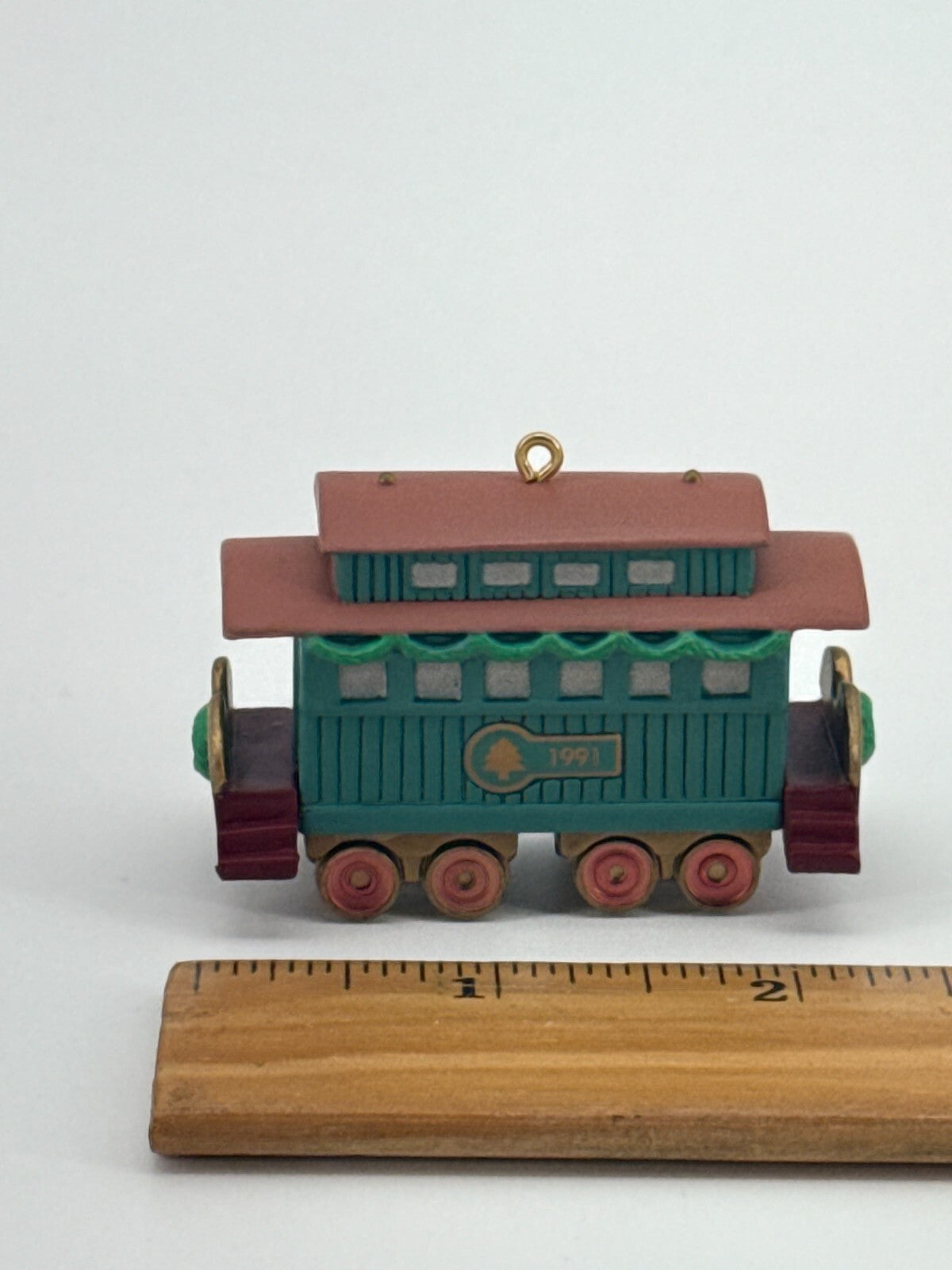 Hallmark Keepsake Claus & Co Train Ornament Set 1997-2000 4pc Locomotive