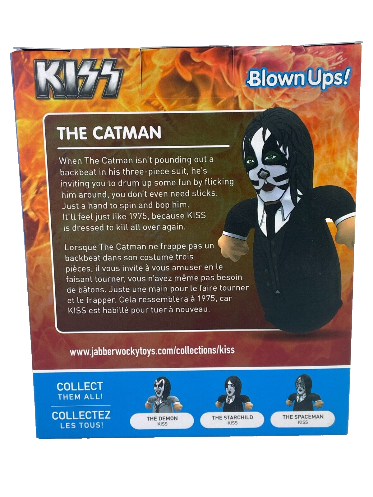 Blown Ups! KISS The Catman Peter Criss Jabberwocky Toys Dressed To Kill