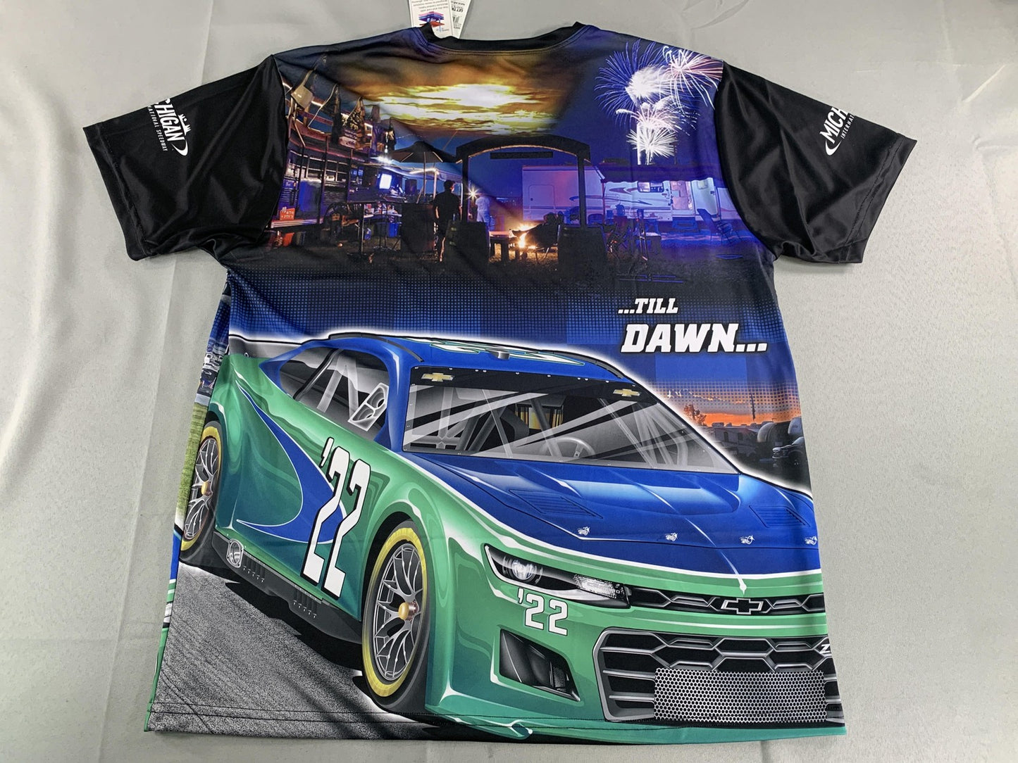 Michigan International Speedway Shirt Mens XL NASCAR Race Car USA Racing Tee