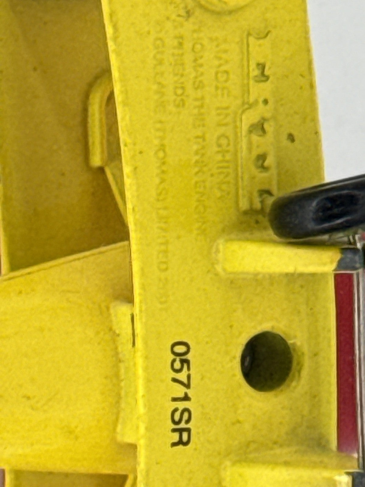 ERTL Thomas & Friends Bi-Plane Airplane Diecast Metal Yellow Red 1999