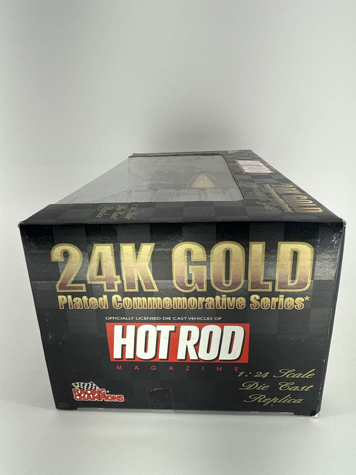 Racing Champions 24K Gold Plated Hot Rod 1:24 Diecast 1 of 4,998 Reflections