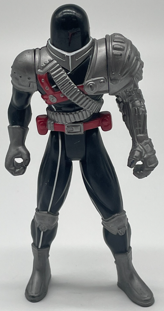 1994 VR Troopers Dark Heart Action Figure Kenner 5” Saban Black Silver Loose VTG