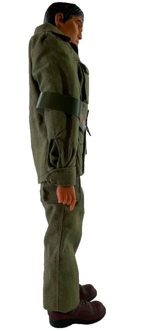 Hasbro G.I. Joe Sgt Rock Little Sure Shot 12" Figure DC Comics Boxed 2000s Rare