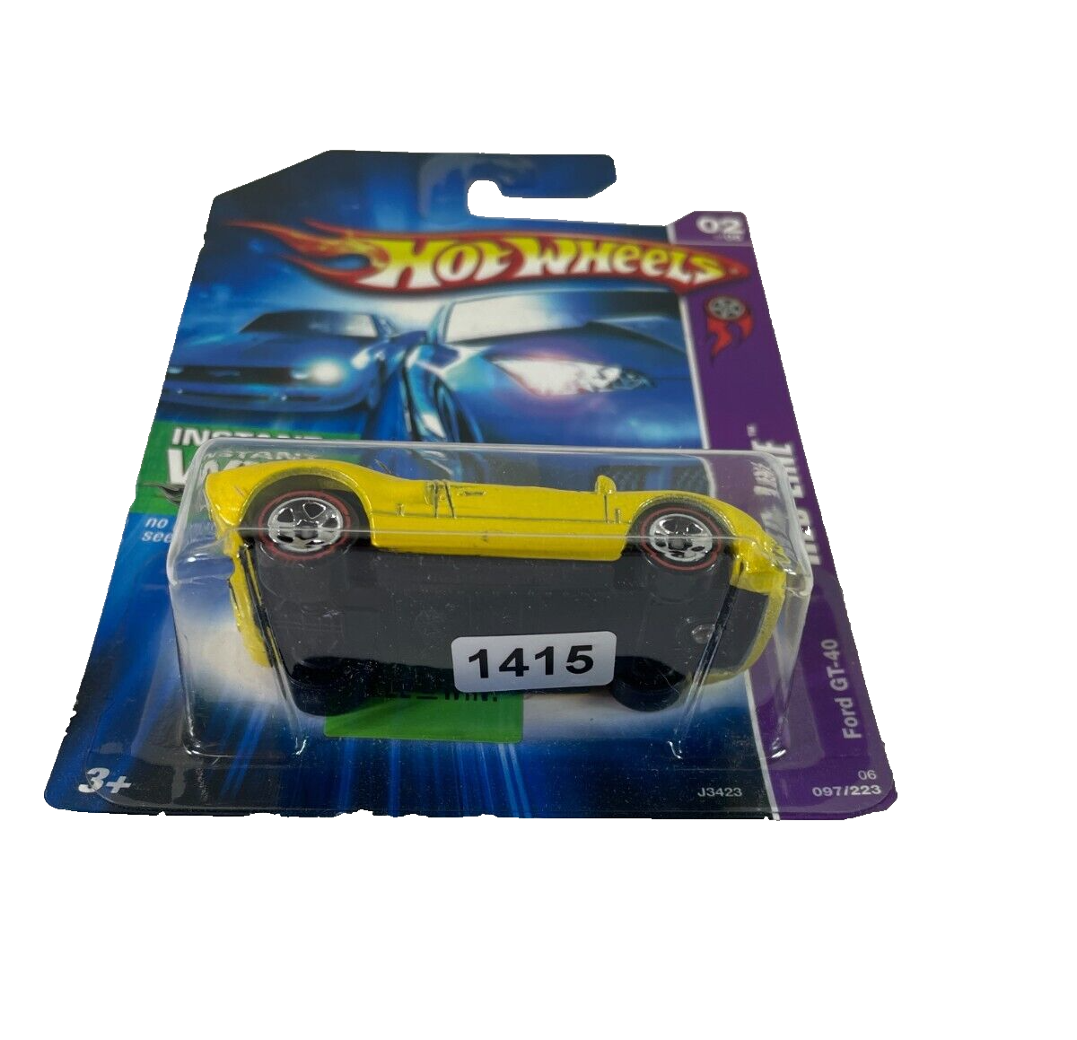 🏁 2007 Hot Wheels First Editions Ford GT-40 #97 – White Le Mans Race Car! 🚗🔥