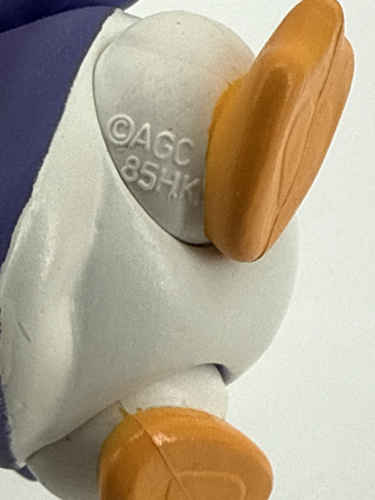 1985 Care Bears Cousins Cozy Heart Penguin PVC Toy Purple