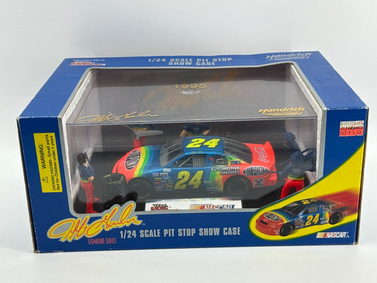 Racing Champions 1:24 Jeff Gordon 1995 Pit Stop Diorama Dupont #24 NASCAR Diecas