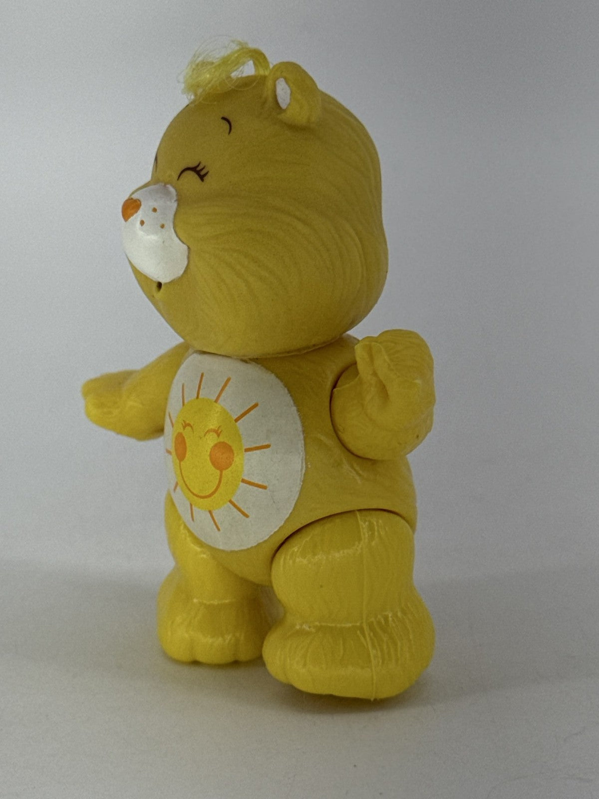 Care Bears Funshine Bear Yellow 1983 Kenner 3.5" Figure